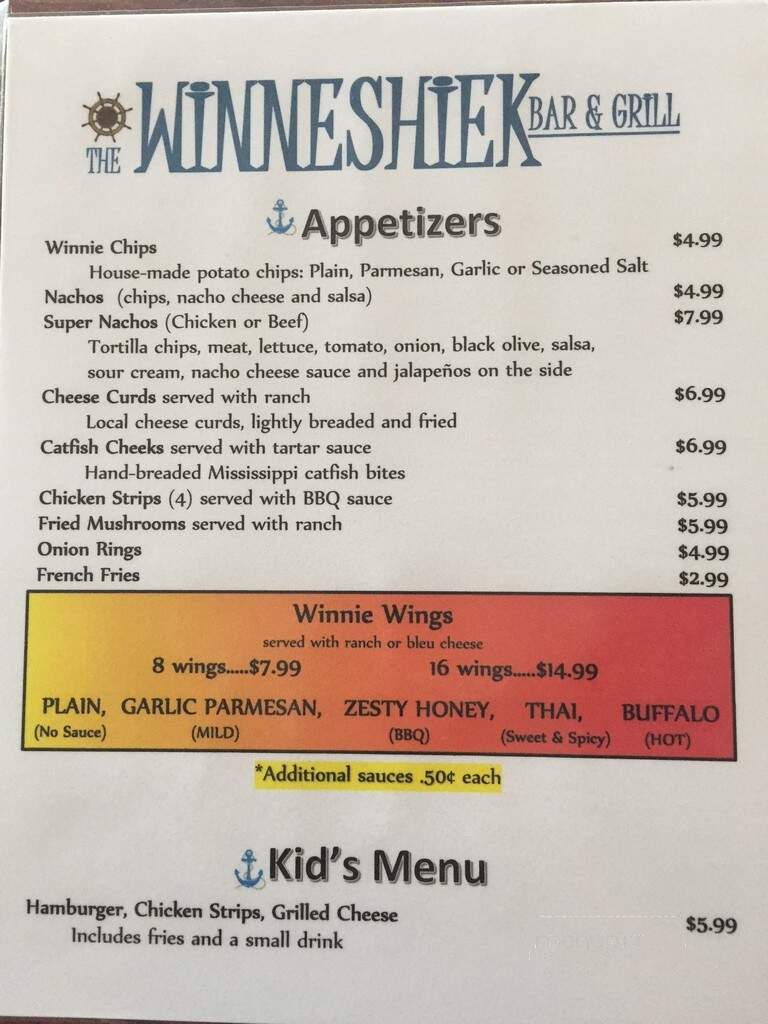 Winneshiek Bar & Grill - Prairie Du Chien, WI
