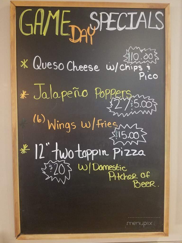 Gus's Sports Center Pizza - Yakima, WA menu_pic