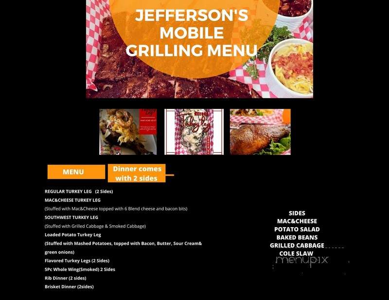 Jefferson's Mobile Grilling - Little Rock, AR