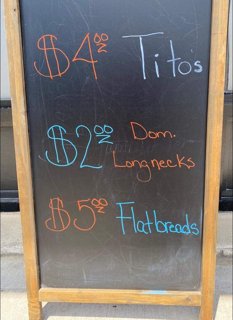 Nowhere Bar & Grill - Cookeville, TN menu_pic