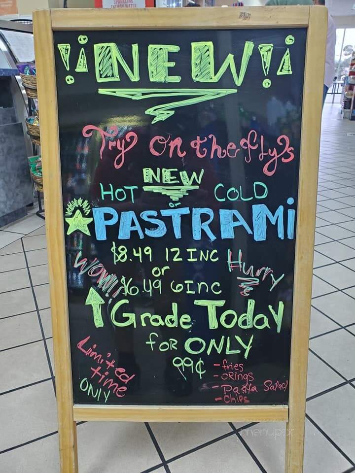 On the Fly Deli and Grill - Vero Beach, FL menu_pic
