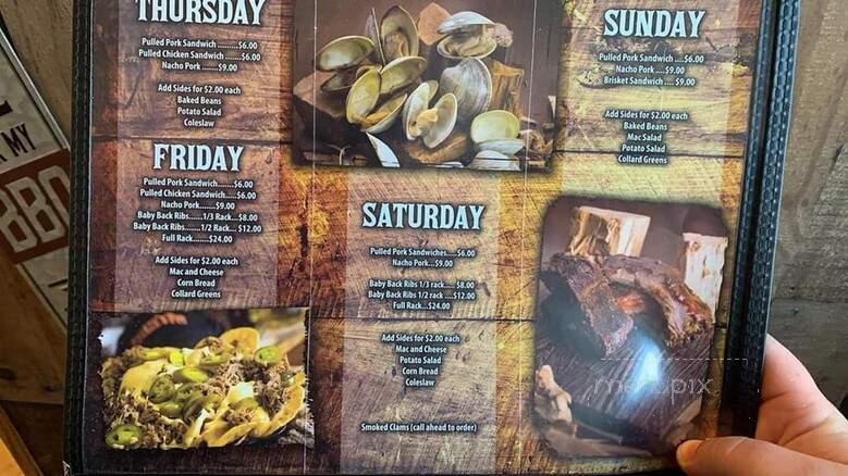 Parker's Pitt - Middleport, NY menu_pic
