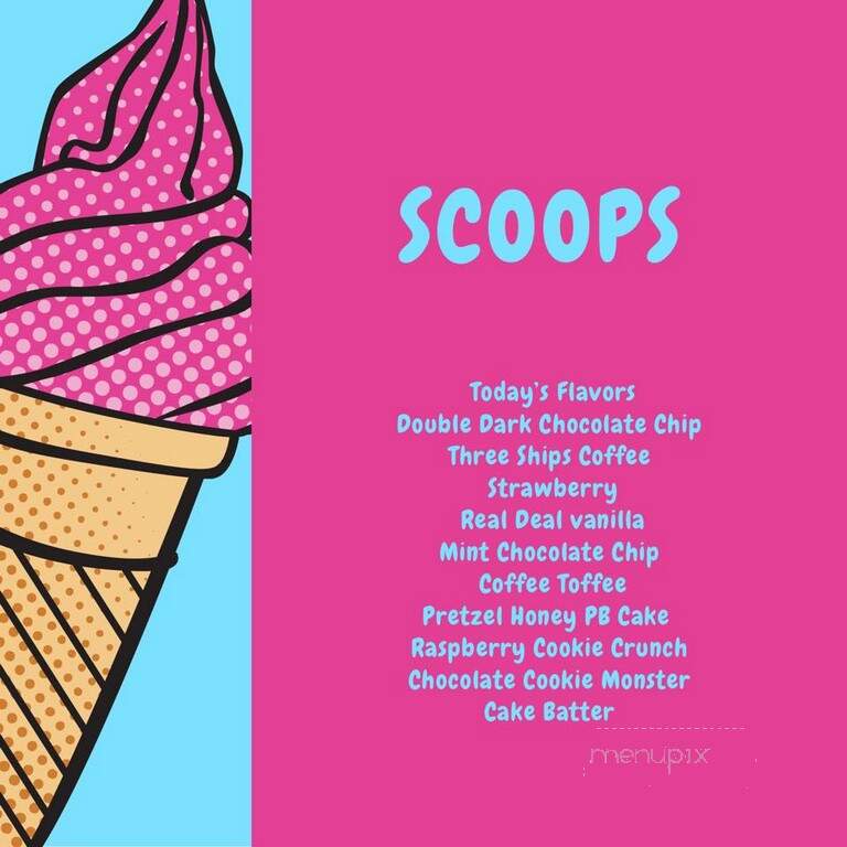 Scoops Ice Cream Shop - Shawboro, NC