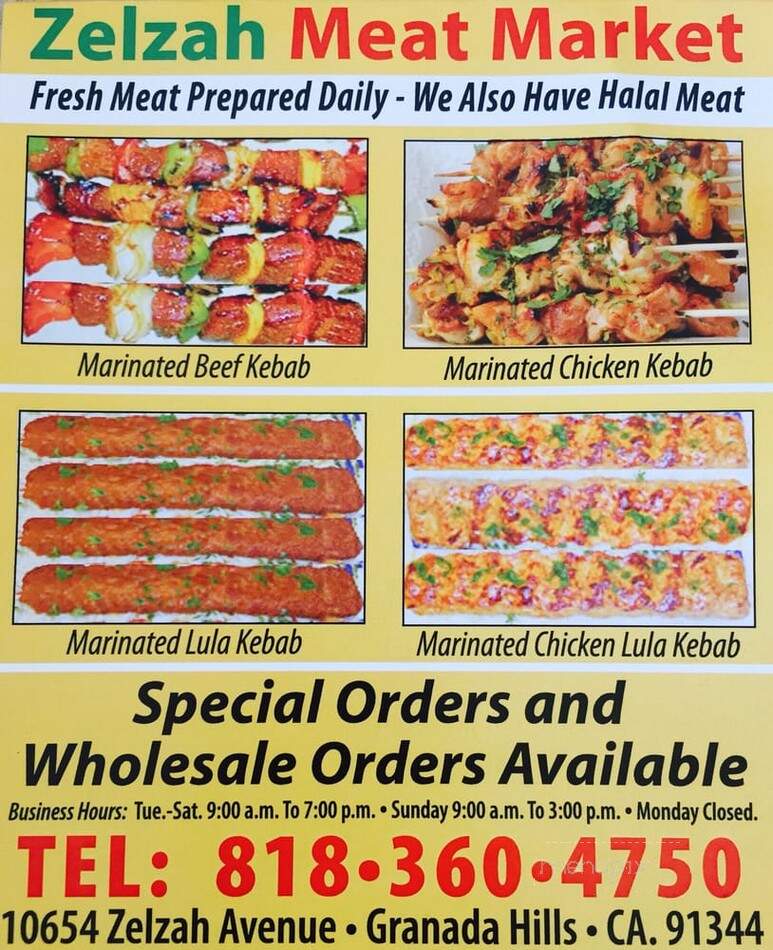 Zelzah Meat Market - Los Angeles, CA