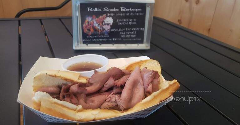 Rollin' Smoke Barbeque - Munising, MI menu_pic