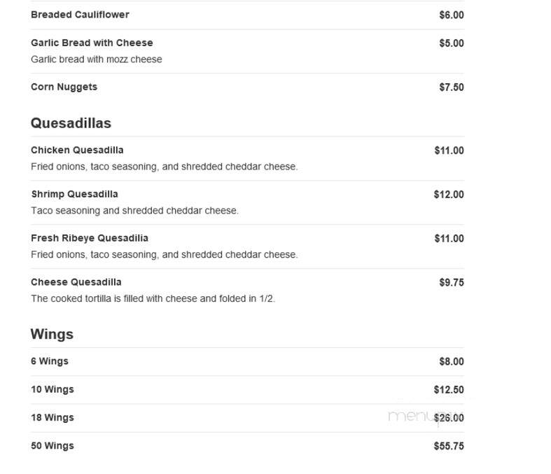 Time 2 Eat - Mount Joy, PA menu_pic