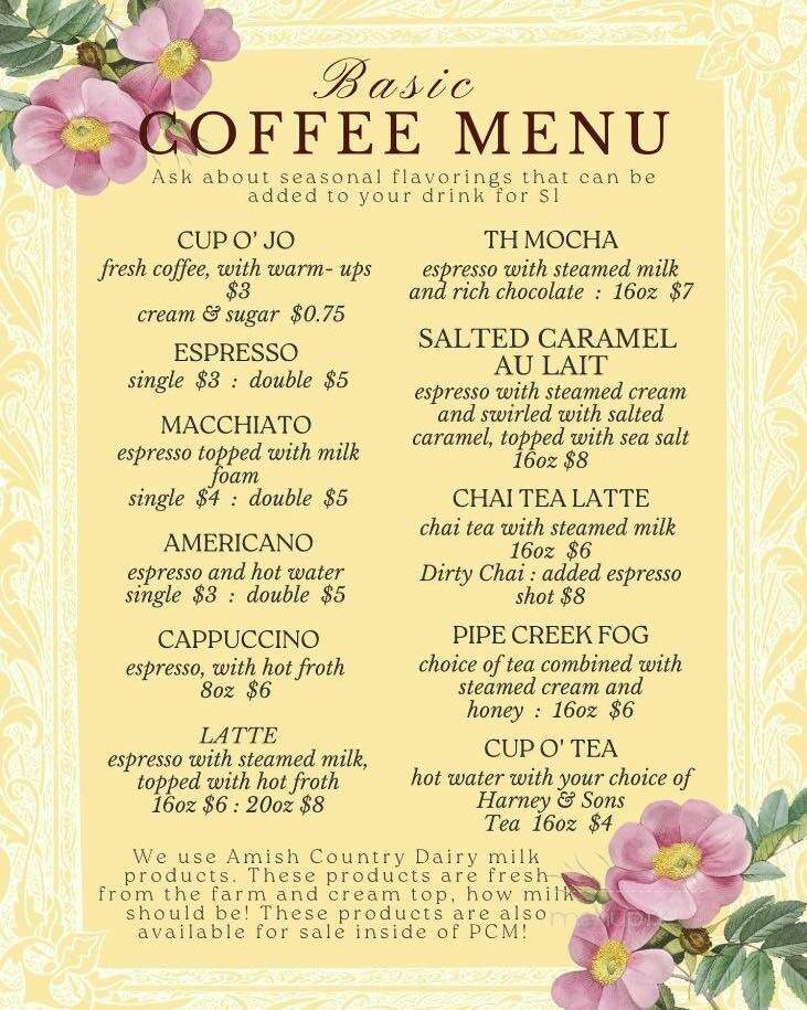 Trading House Cafe - Peru, IN menu_pic
