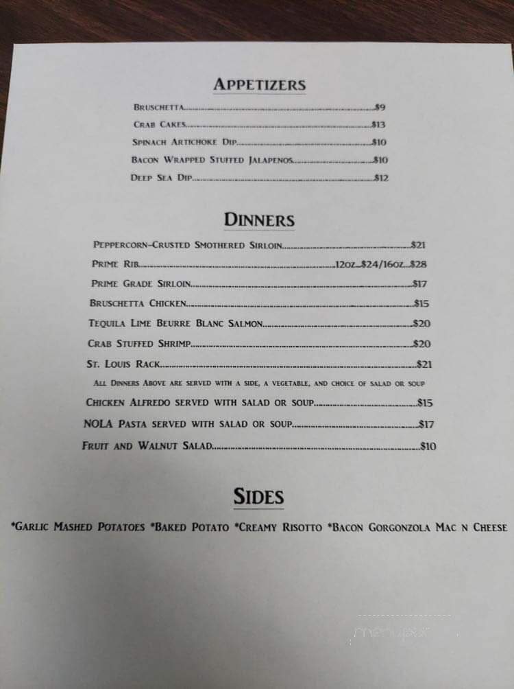Another Round Sports Bar and Grill - North Platte, NE menu_pic