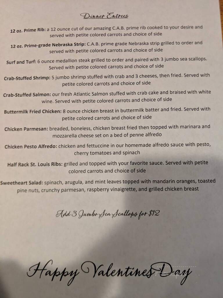 Another Round Sports Bar and Grill - North Platte, NE menu_pic