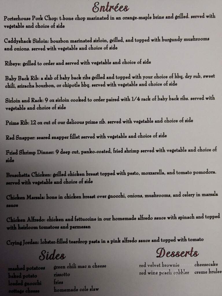 Another Round Sports Bar and Grill - North Platte, NE menu_pic