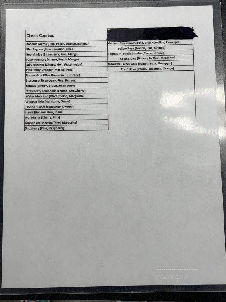 Eskimo Hut - Midwest City, OK menu_pic