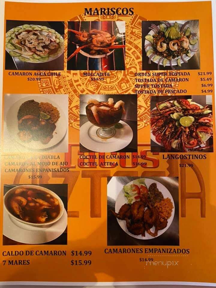 Tacos Azteca - Jerome, ID menu_pic