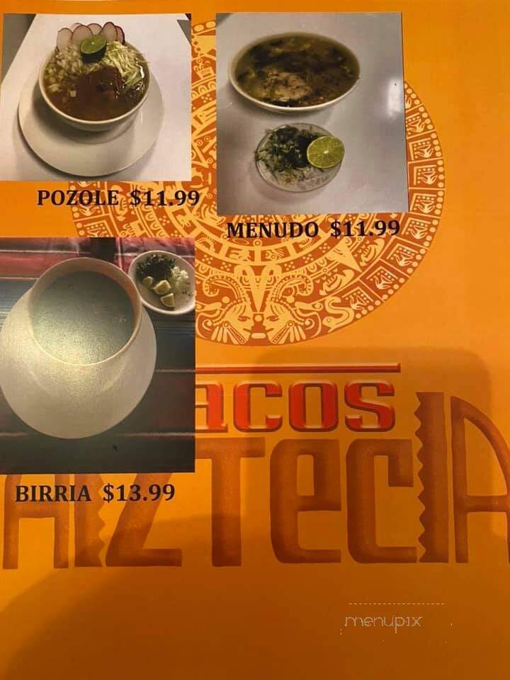 Tacos Azteca - Jerome, ID menu_pic