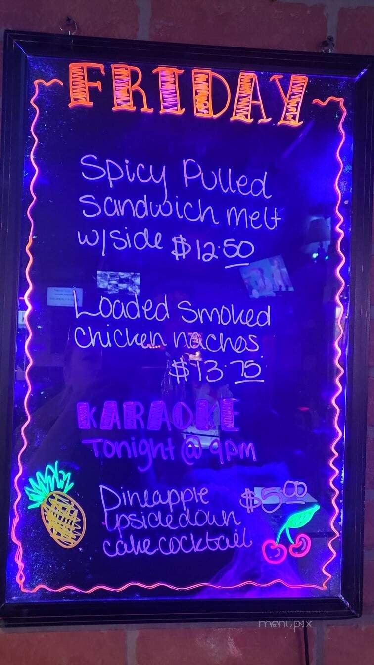 Workmans Bar & Smokehouse - Winston, OR menu_pic