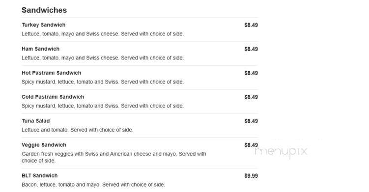 AZ Deli Company - Phoenix, AZ menu_pic
