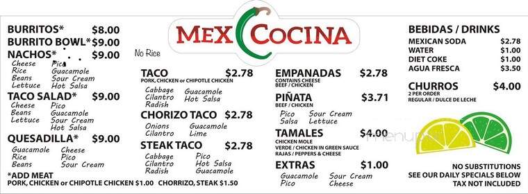 Mex Cocina - Troy, NY