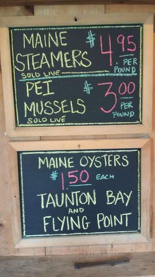Wolff Lobster - Kennebunkport, ME menu_pic