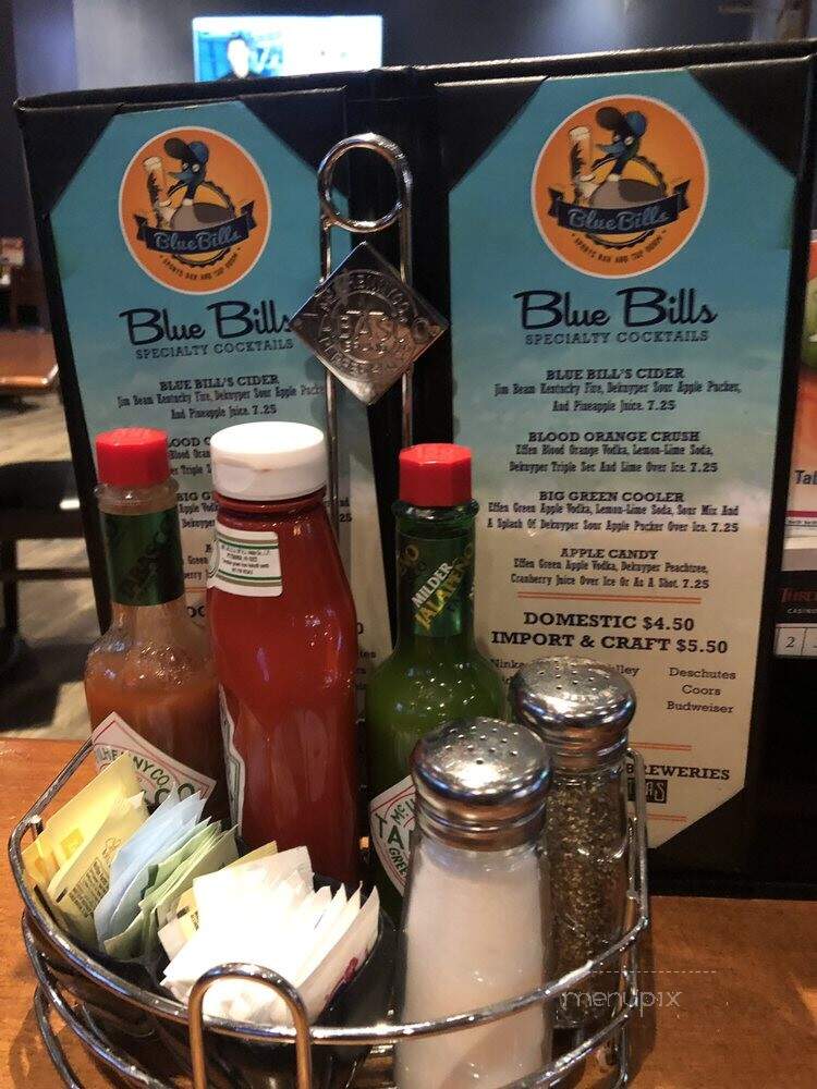 Blue Bills Sports Bar and Tap Room - Florence, OR menu_pic