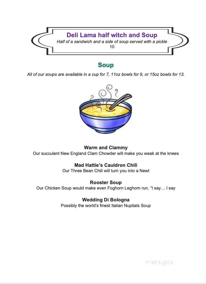 Czar's Brewery - Exeter, NH menu_pic