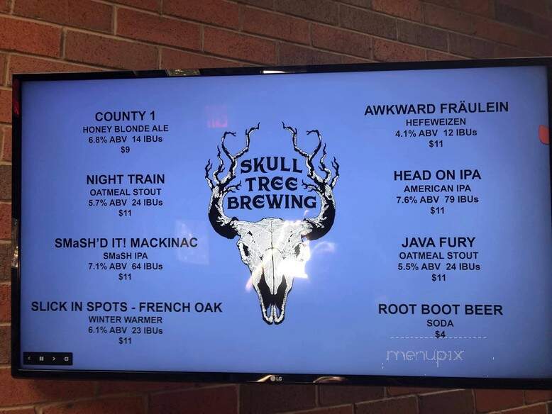 Skull Tree Brewing - Casper, WY menu_pic
