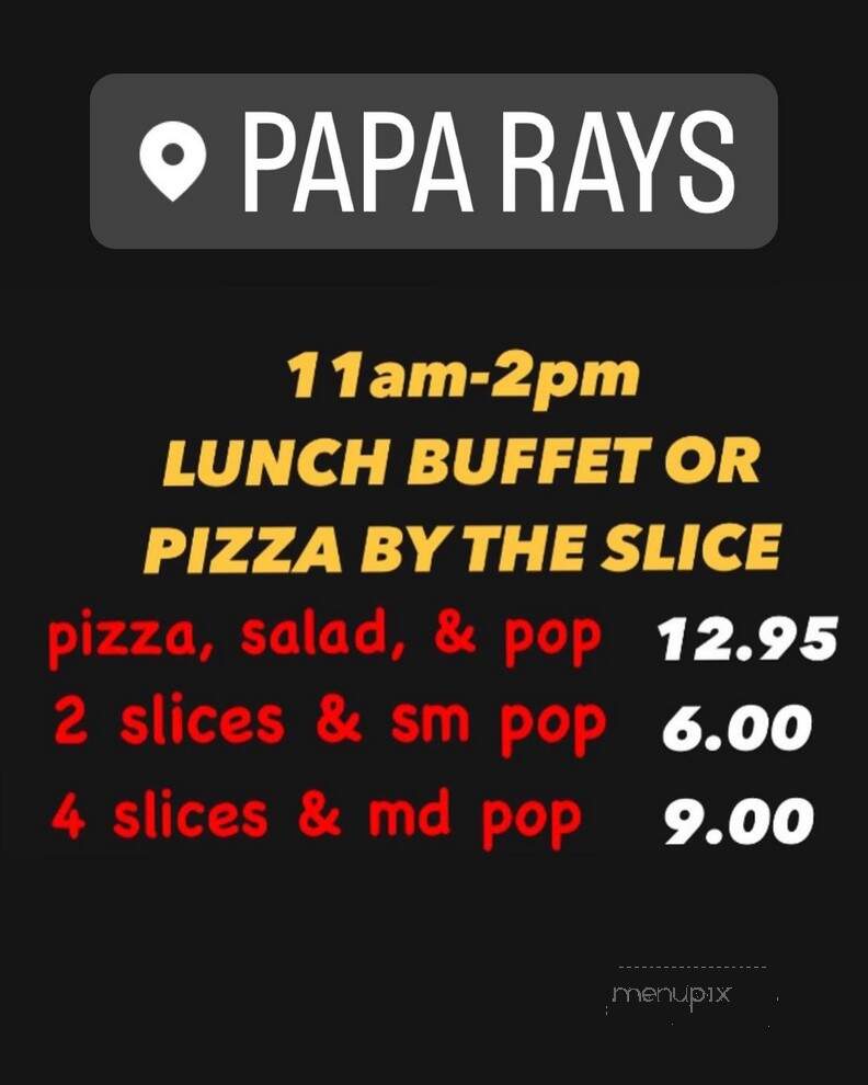 Papa Ray's - Connell, WA