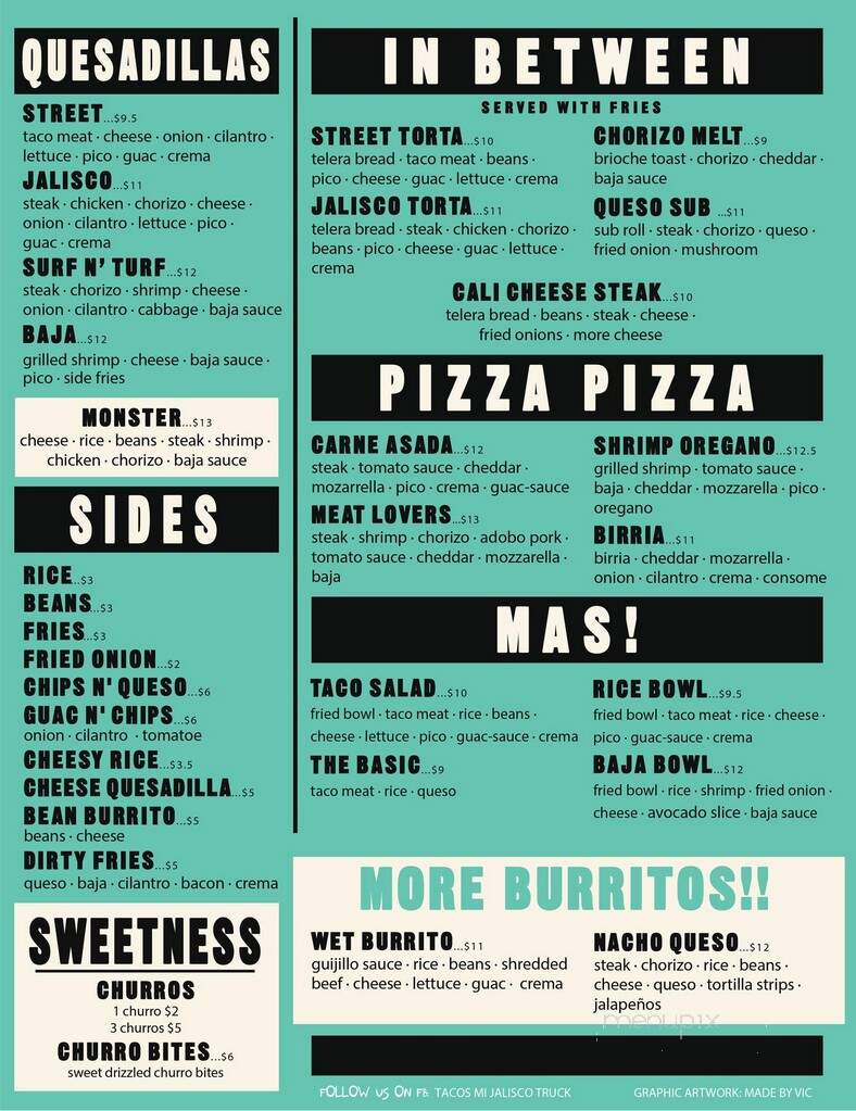 Tacos Mi Jalisco - Portland, TN menu_pic