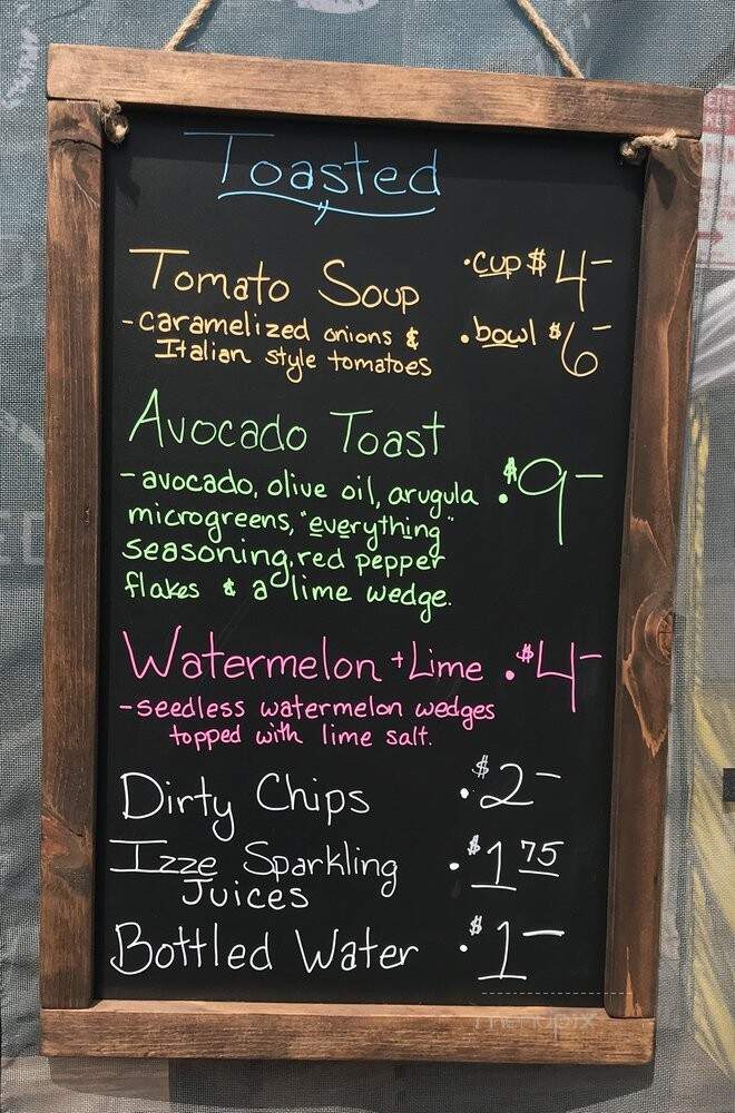 Toasted Artisan Grilled Cheese - Salinas, CA menu_pic