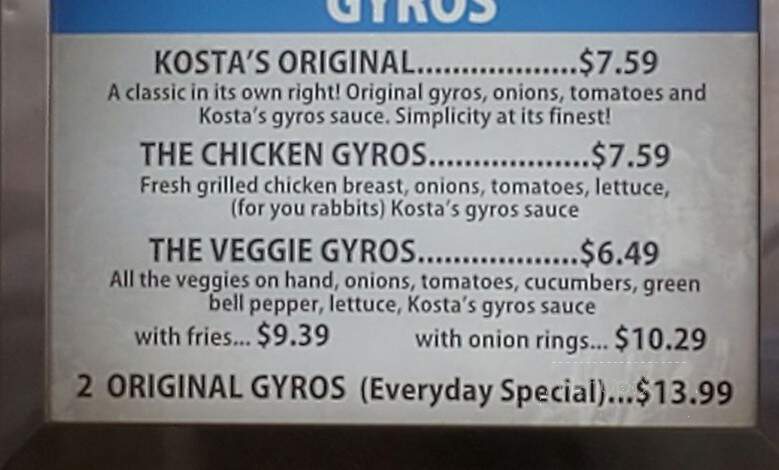 Kosta's Gyros - Duluth, MN
