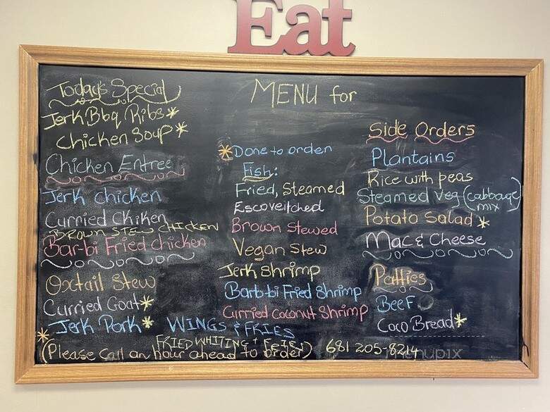 Island Rhythm Jamaican Cuisine - Charleston, WV menu_pic