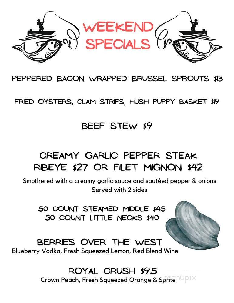 Crab Barn Restaurant - Millsboro, DE menu_pic