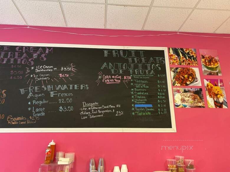Vanessa's Ice Cream - Merced, CA menu_pic