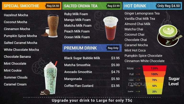 Mint Tea - Eagan, MN menu_pic