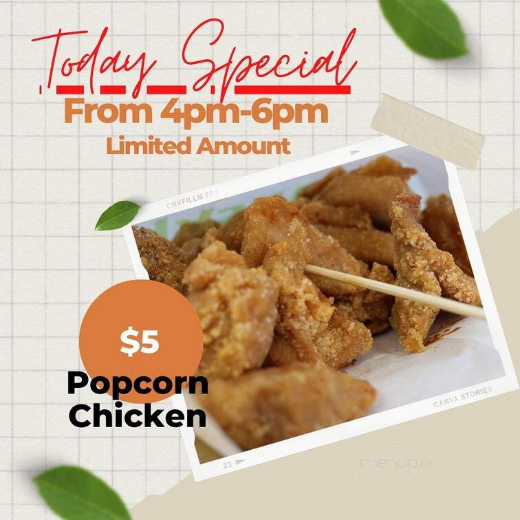 Quickly Boba Tea & Snacks - Davie, FL menu_pic