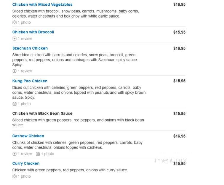 Wu's Kitchen & Wines - Coral Gables, FL menu_pic