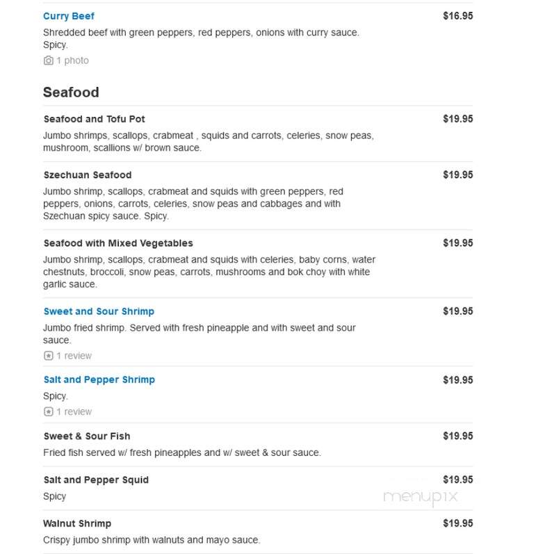 Wu's Kitchen & Wines - Coral Gables, FL menu_pic