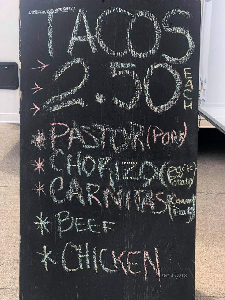 Cocodrilo Tacos & Hot Dogs - Ajax, ON menu_pic