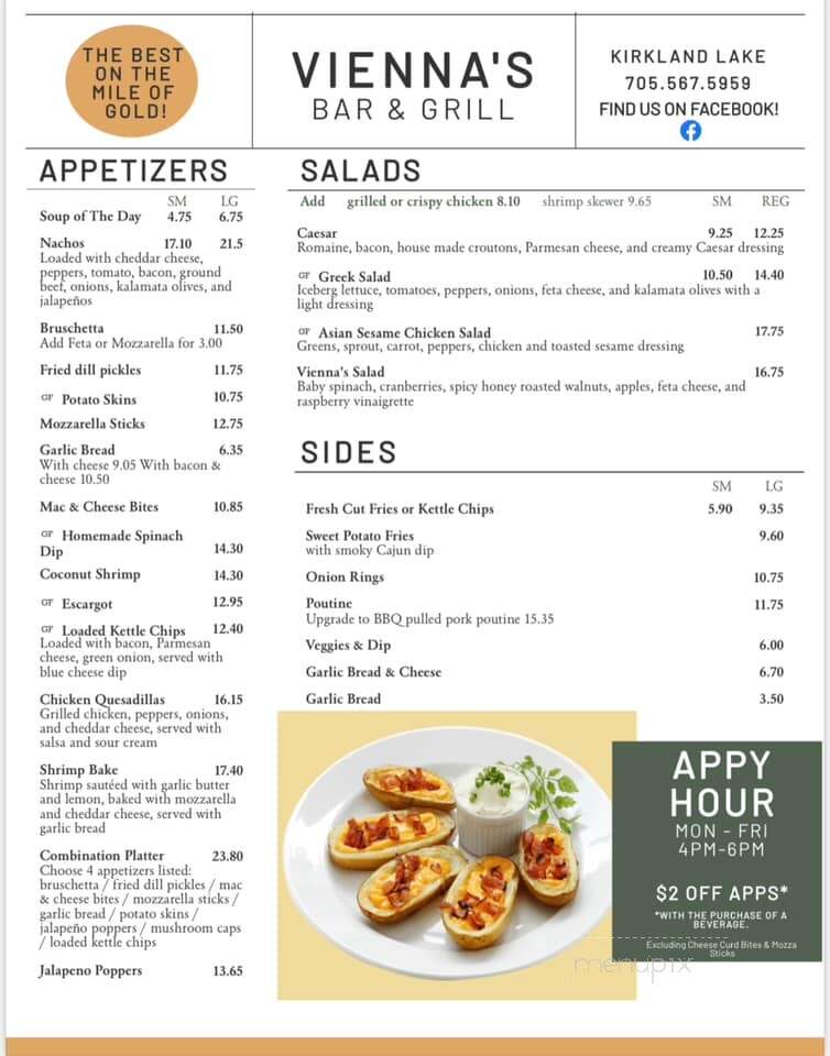 Vienna's Bar and Grill - Kirkland Lake, ON