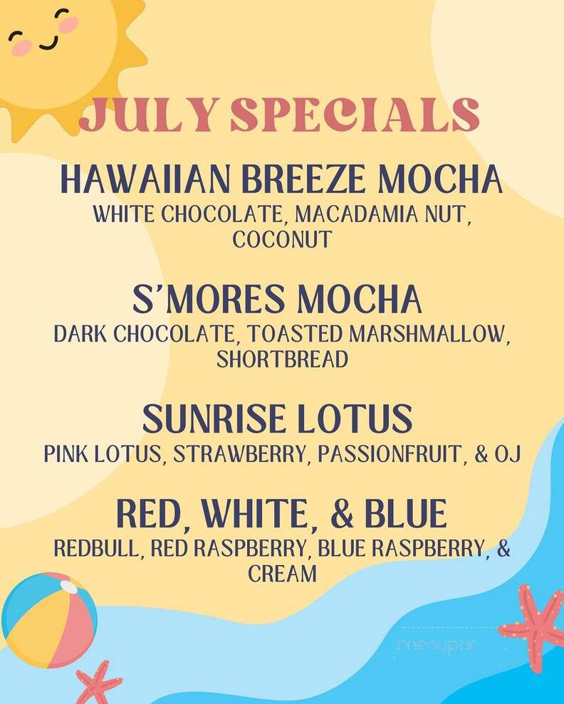 Porchlight Coffee - Bend, OR menu_pic