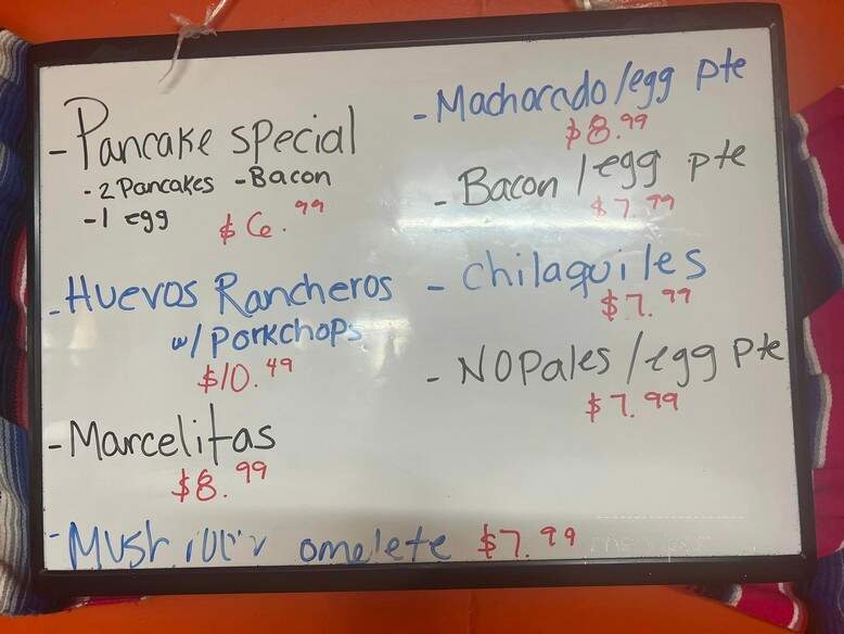 El Rinconcito Mexicano - San Benito, TX menu_pic