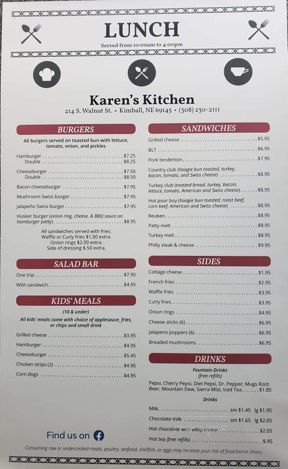 Karen's Kitchen - Kimball, NE