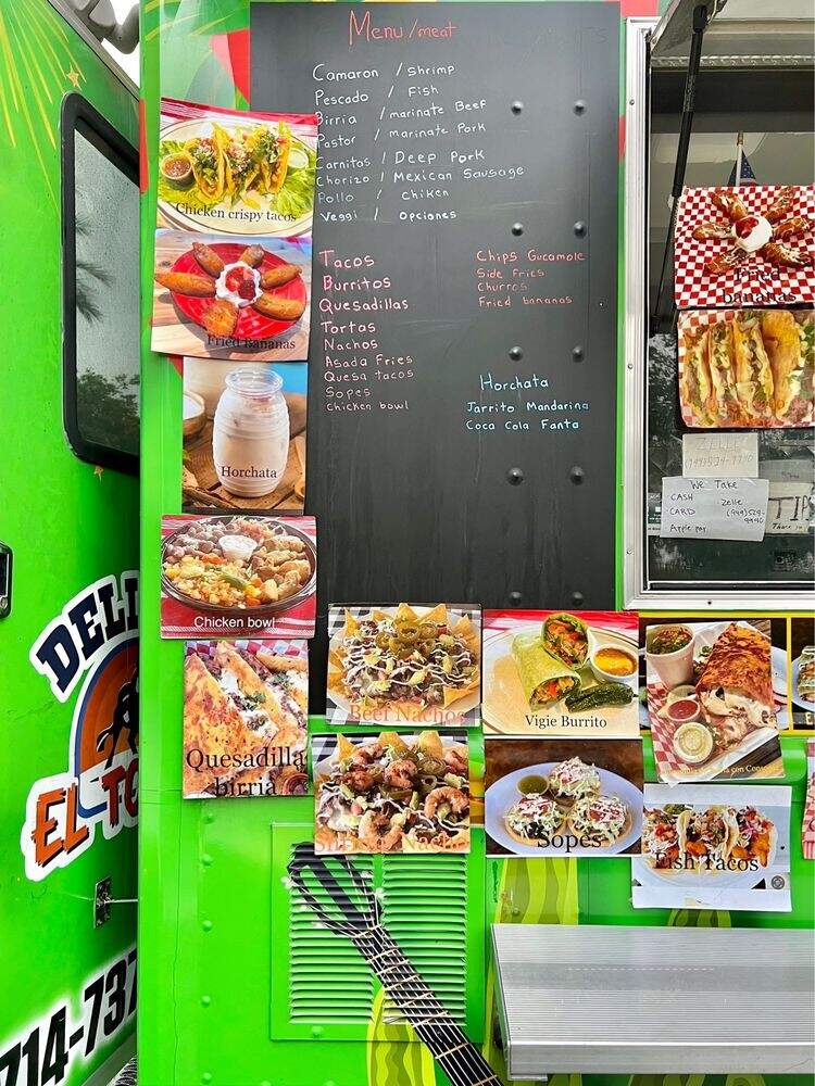 Delicias El Torito - Costa Mesa, CA menu_pic