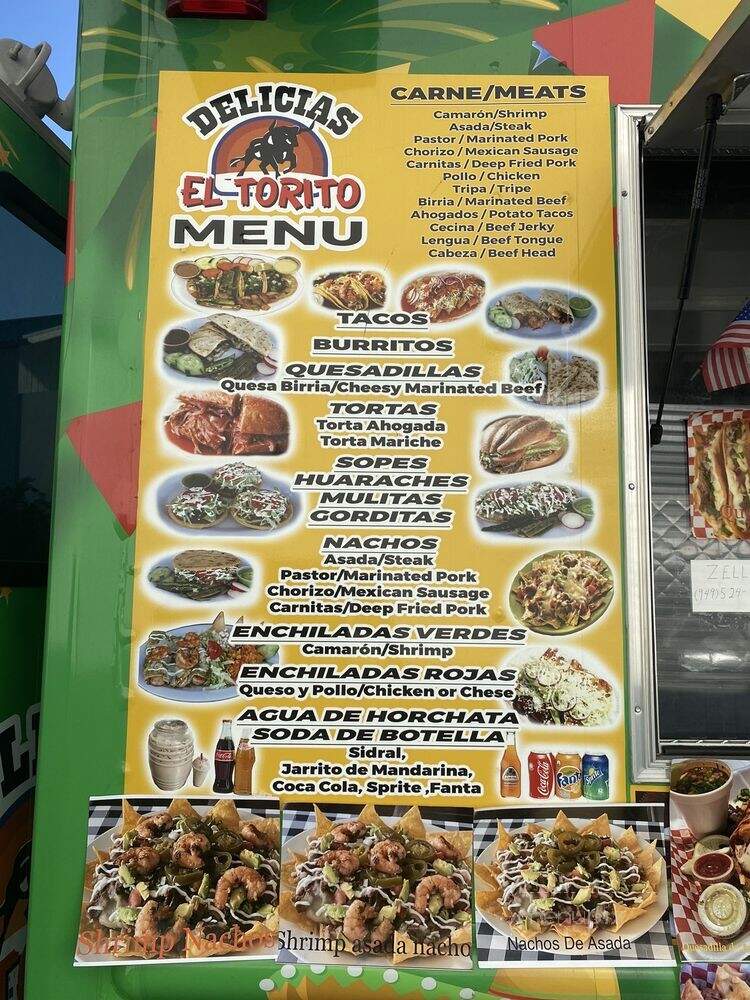 Delicias El Torito - Costa Mesa, CA menu_pic