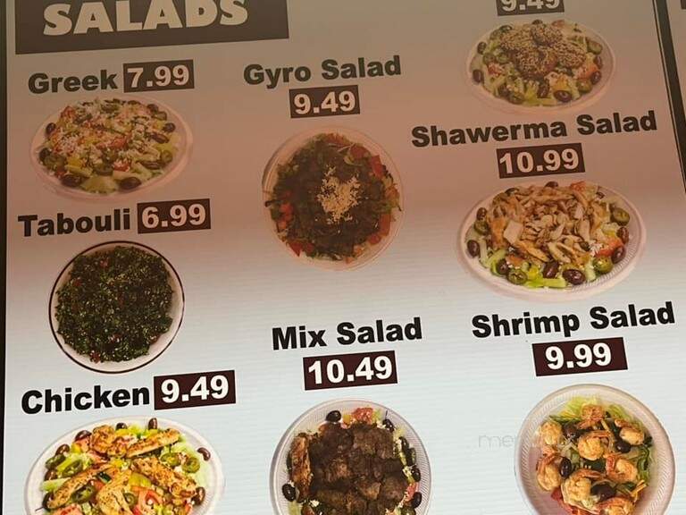 Fresh Kabab Gyros - Murfreesboro, TN menu_pic