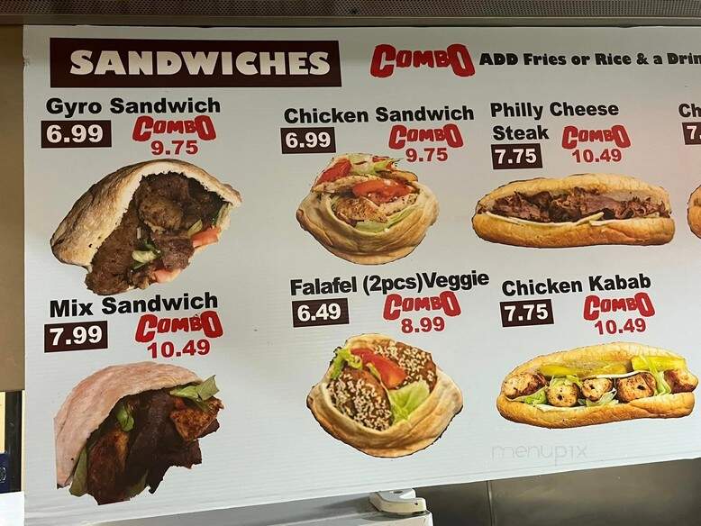 Fresh Kabab Gyros - Murfreesboro, TN menu_pic
