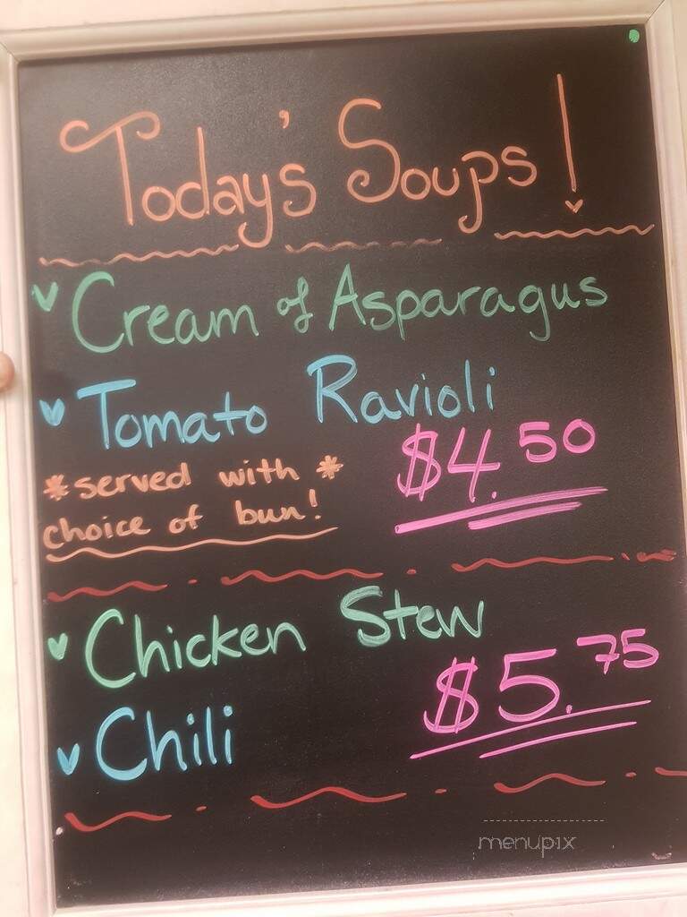 Craig's Bakery - Kamloops, BC menu_pic