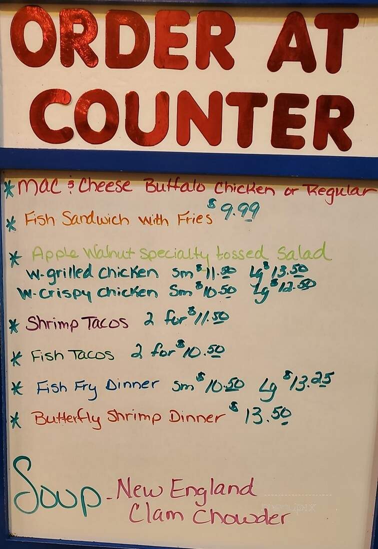 The Classy Cafe & Deli - Hornell, NY menu_pic