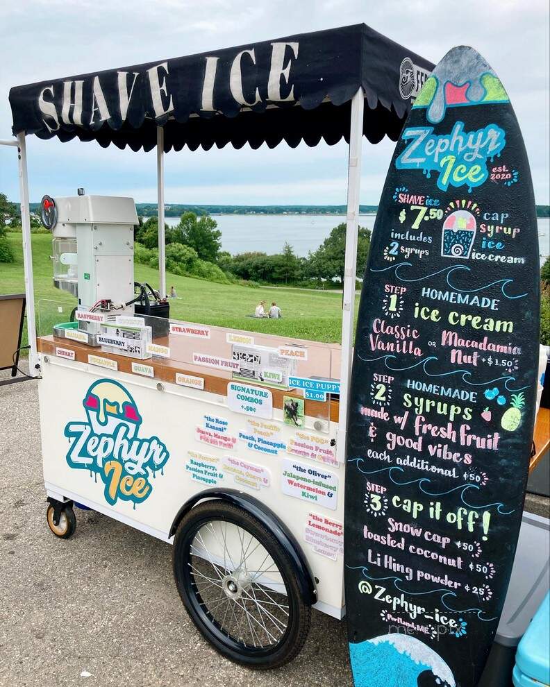 Zephyr Ice - Portland, ME menu_pic