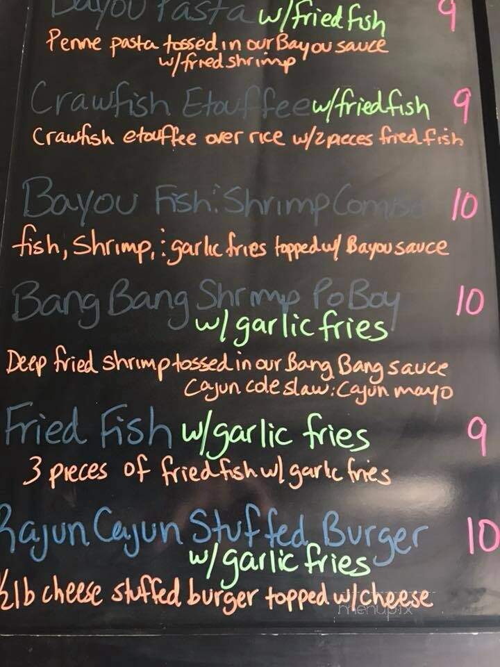 C'est Bon Manger Food Truck - Lafayette, LA menu_pic