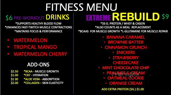 Millcreek Nutrition - Millcreek, UT menu_pic