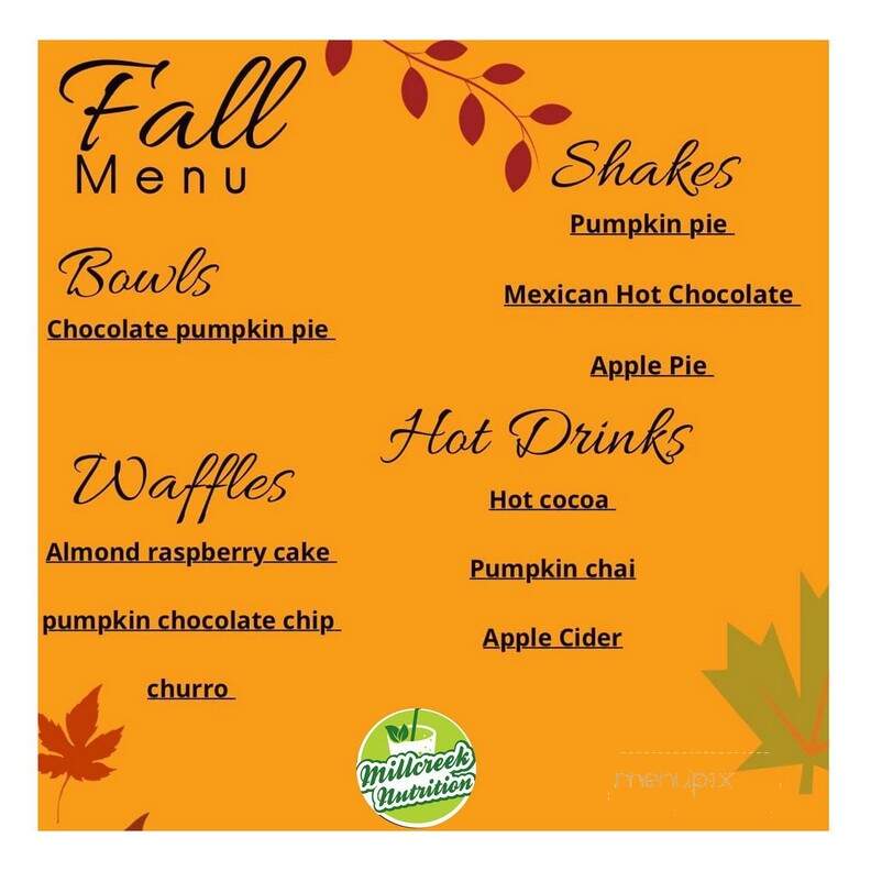 Millcreek Nutrition - Millcreek, UT menu_pic
